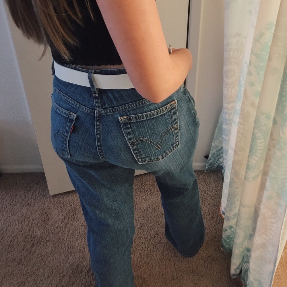 Levi’s relaxed bootcut 550 jeans